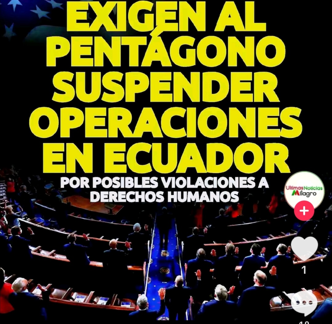 Pentágono Exige Detener Operaciones