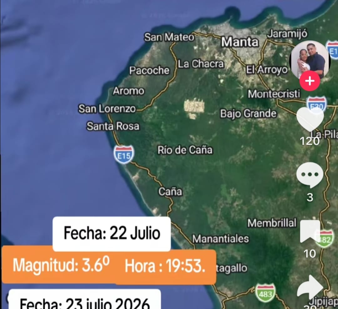 TEMBLORES EN ECUADOR