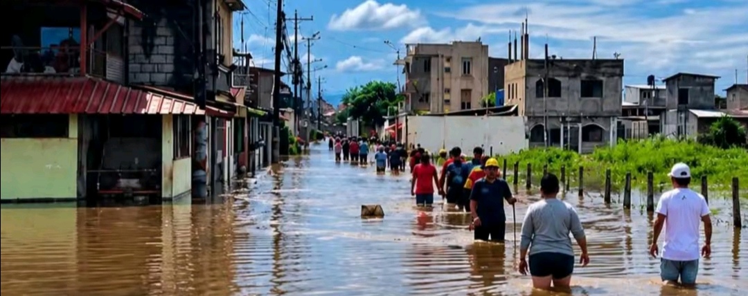 FAMILIAS ABANDONAN SUS HOGARES